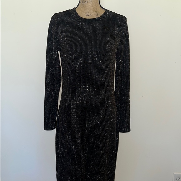 LOFT Dresses & Skirts - Loft Elegant Black/Glitter Women's Dress